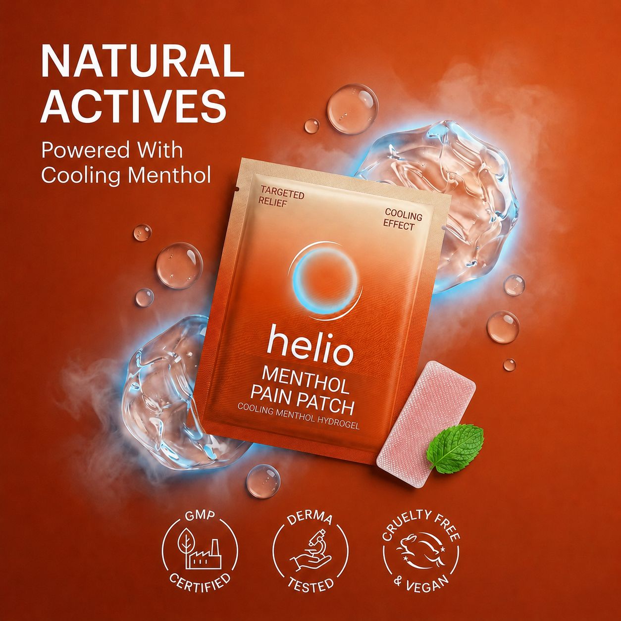 Helio Pain Relief Cooling Patch