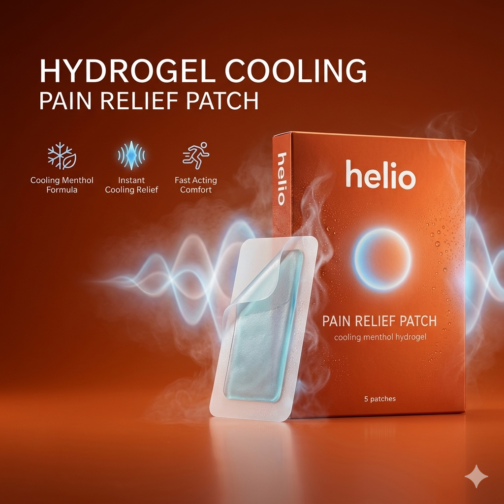 Helio Pain Relief Cooling Patch (Pack of 5)