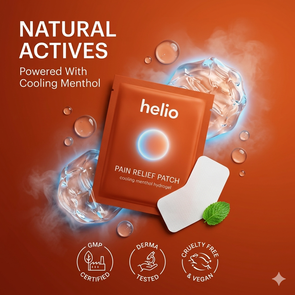 Helio Pain Relief Cooling Patch (Pack of 5)