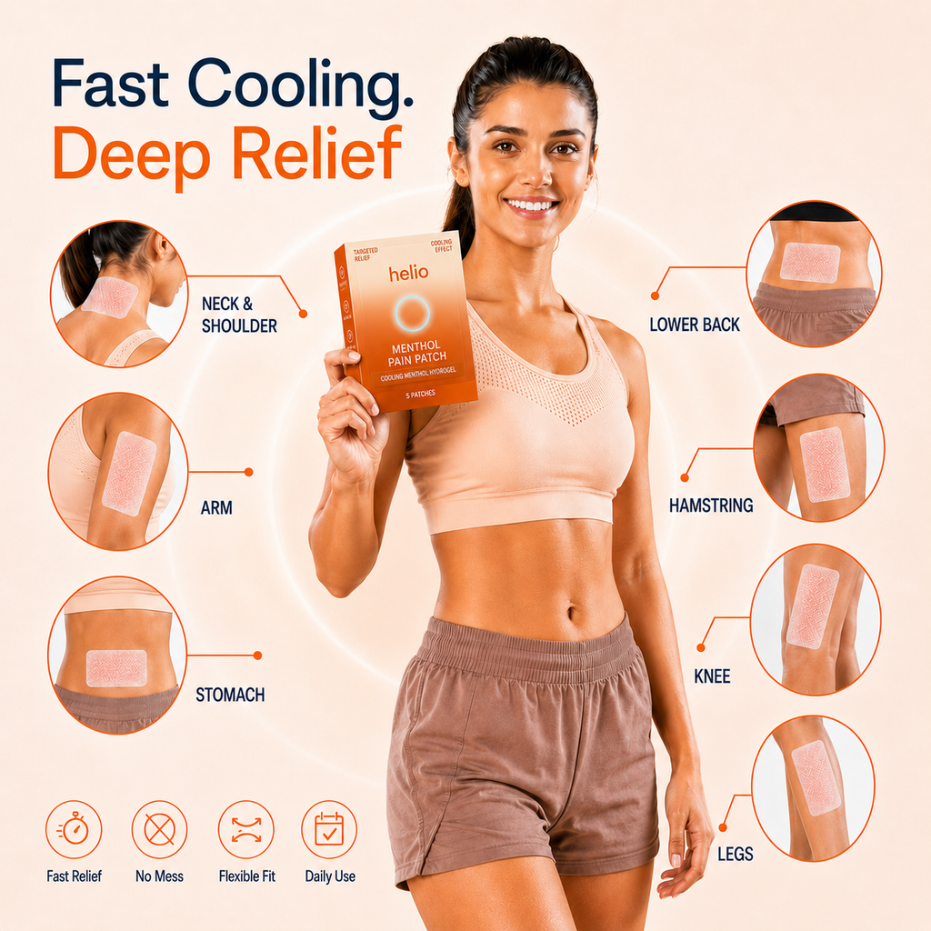 Helio Pain Relief Cooling Patch