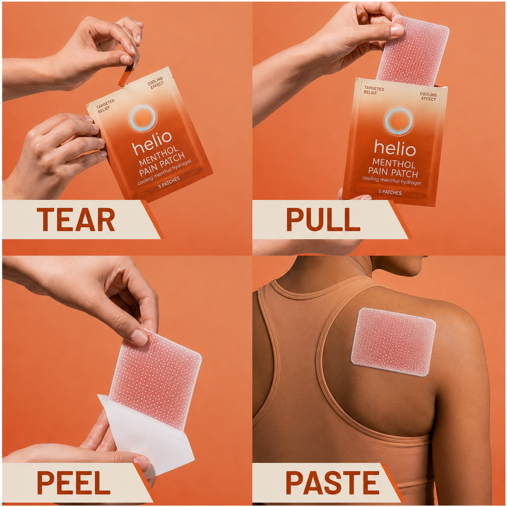 Helio Pain Relief Cooling Patch