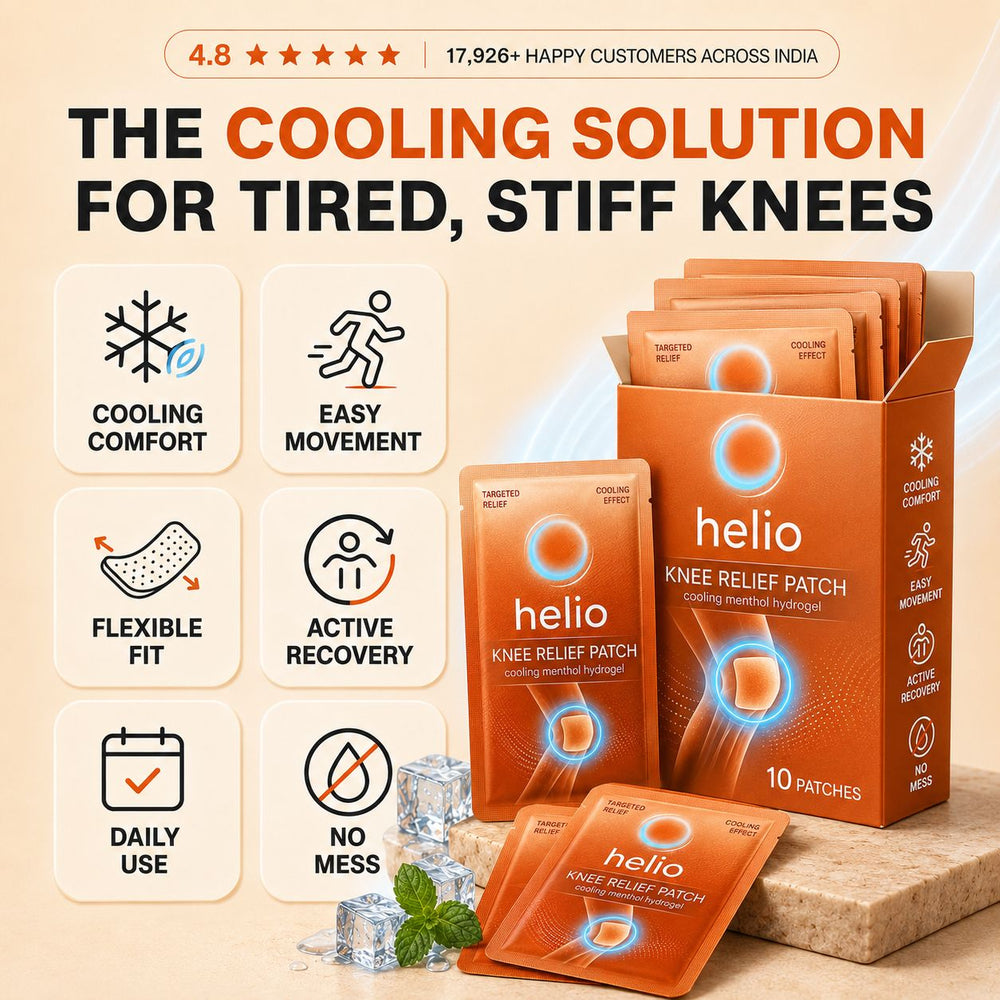Helio Knee Pain Relief Cooling Patch