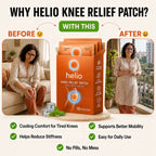 Helio Knee Pain Relief Cooling Patch